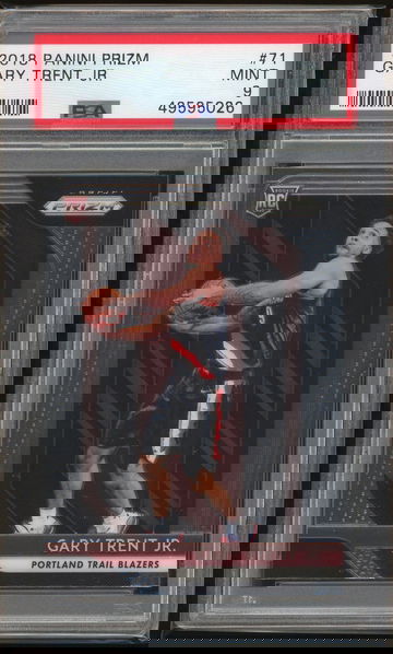 2018 Panini Prizm Gary Trent Jr PSA 9