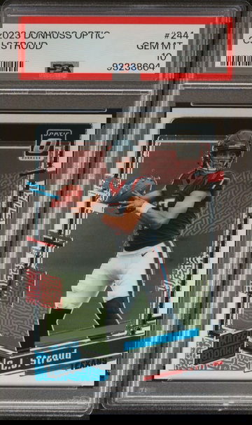 2023 Donruss Optic #244 CJ Stroud RC Rookie PSA 10 