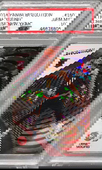 Trae Young 2018 Panini Revolution Chinese New Year