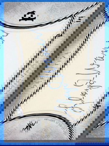 2018 TOPPS DEFINITIVE COLLECTION LLOYD WANER CUT AUTO 1/1