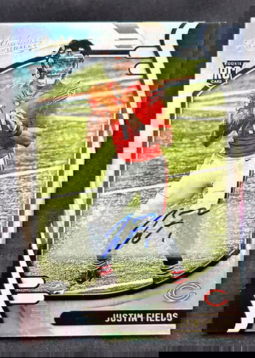 Justin Fields 2021 Absolute Holo Auto