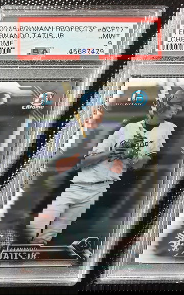 2016 Bowman Chrome Fernando Tatis Jr PSA 9