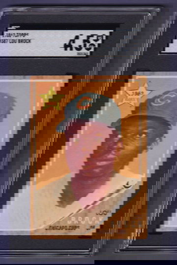 1962 Topps #387 Lou Brock SGC 4.5