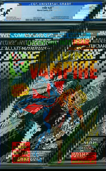 FEAR #20, CGC 9.4 NM