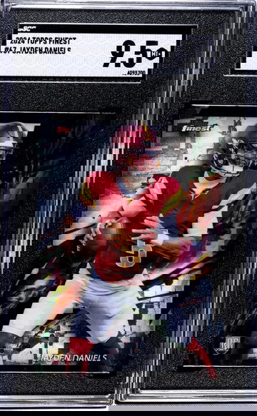 2024 Topps Finest #67 Jayden Daniels SGC 9.5