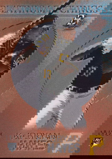 2021 Bowman Platinum Ke'Bryan Hayes #PET-19 Orange RC 19/25