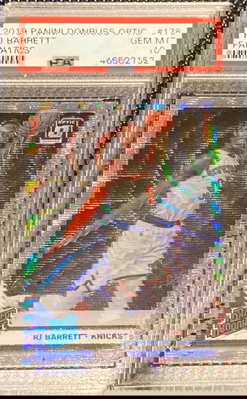 2019 Donruss Optic RJ Barrett Fanatics PSA 10