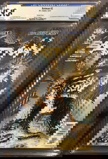 Batman #2 1st appearance of William Cobb as Talon