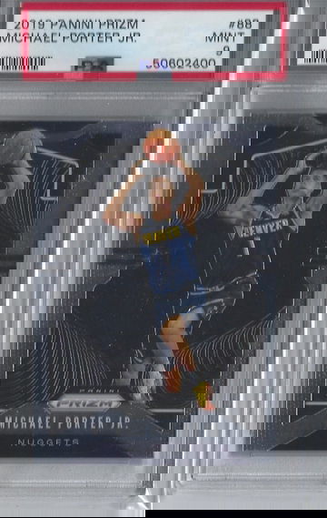 2019 Michael Porter Jr Prizm Base R PSA 9