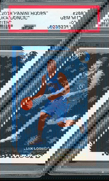 LUKA DONCIC 2018 NBA HOOPS WINTER ROOKIE PSA 10