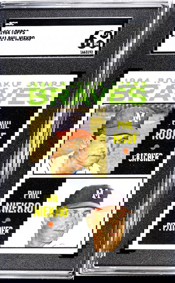 1964 Topps Phil Niekro RC SGC 6