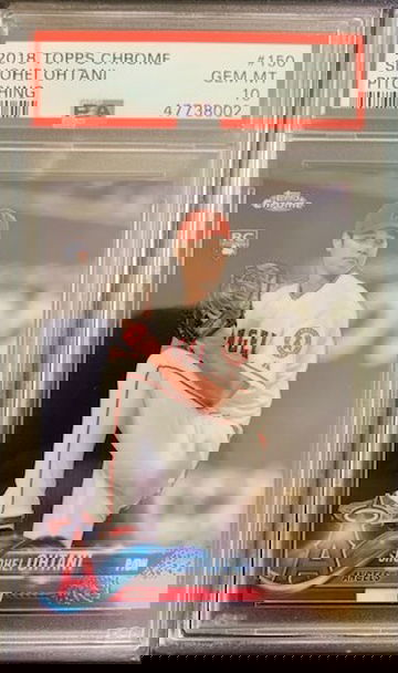 2018 Topps Chrome Shohei Ohtani (Pitching) #150 PSA 10 Gem Mint