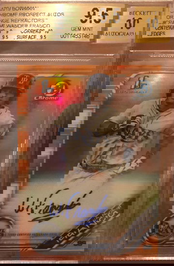 Wander Franco orange auto