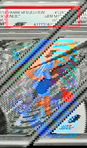 2018-19 Revolution Luka Doncic Cosmic /100 RC PSA 10 Gem Mint