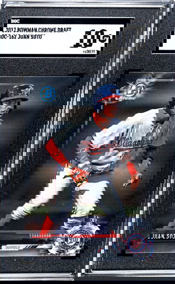 2017 Bowman Chrome Draft Juan Soto #BDC-162 SGC 10