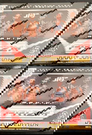 (2) 2021 UFC PRIZM BLASTERS