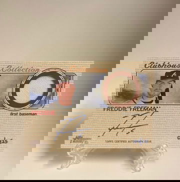 2017 Topps Heritage Freddie Freeman Patch Autograph /25