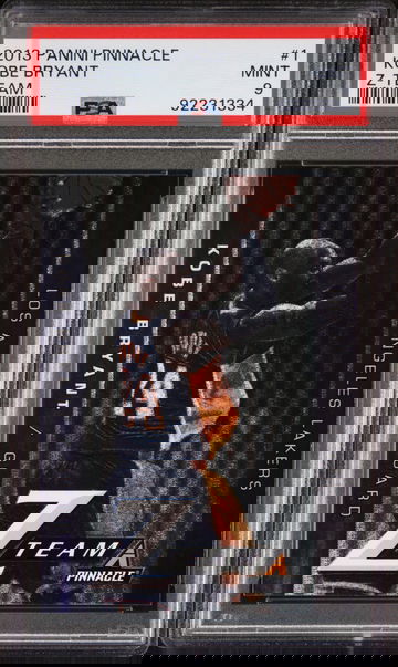 2013 Panini Pinnacle Z-Team Kobe Bryant #1 PSA 9