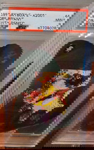 Kobe bryant 1997 e-x2001 gravity denied psa 9! POP 19 RARE 