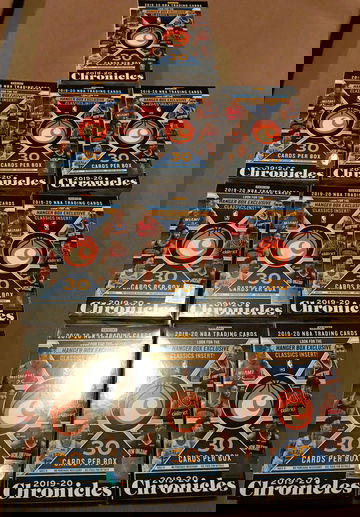 2019-20 Chronicles Basketball Hanger Box 10 Ct. Lot