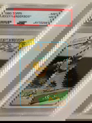 1980 Topps Rickey Henderson