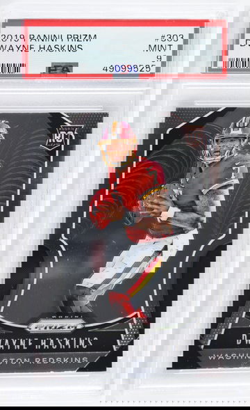 2019 Panini Prizm Dwayne Haskins PSA 9 #303