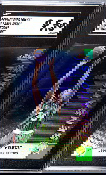 1999-00 Topps Finest Refractor Sensations  Refractor #127 Paul Pierce SGC 9.5