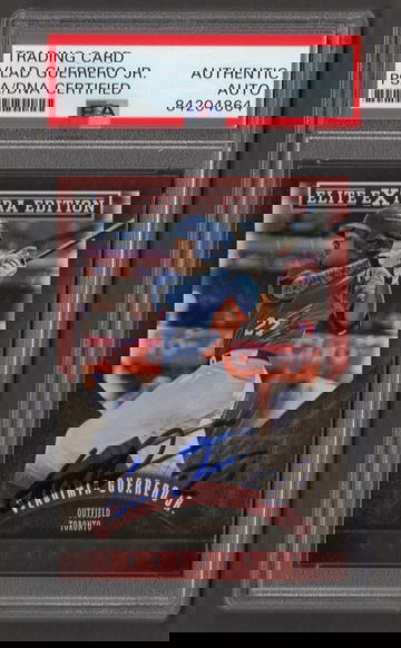 Vladimir Guerrero Jr. Signed Autographed 2015 Elite #169 RC PSA DNA COA