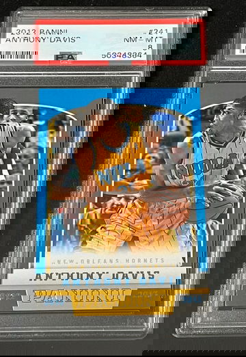 2012-13 Panini Anthony Davis PSA 8 #241 rookie card