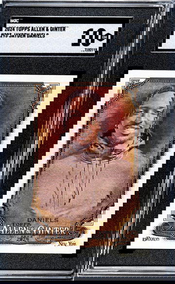 2024 Topps Allen & Ginter #293 Jayden Daniels SGC 10