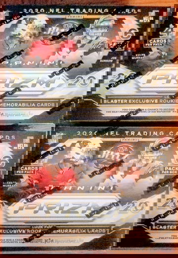 2020 Panini Prizm Football Walmart Blaster Lot x 2