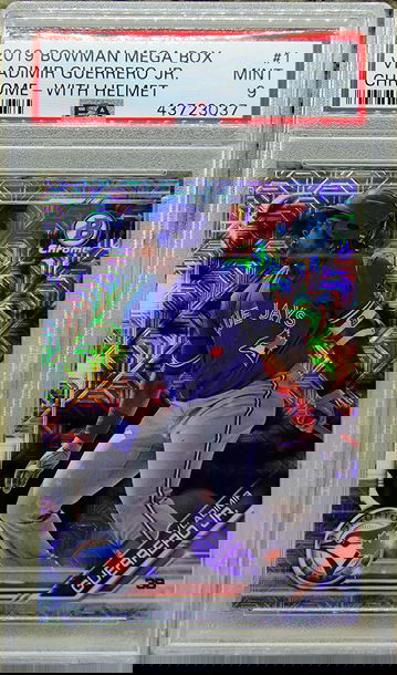 2019 Bowman mega box Vladimir Guerrero Jr. PSA 9 Mint