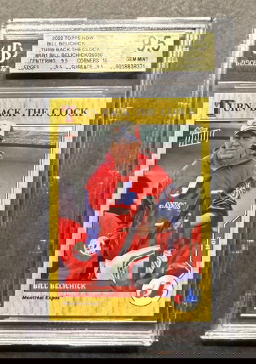 2023 Topps Now Turn Back the Clock Bill Belichick BGS 9.5 Gem Mint