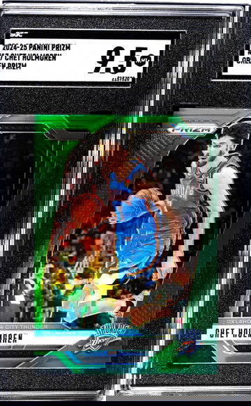 2024-25 Panini Prizm #17 Chet Holmgren Green Prizm SGC 9.5