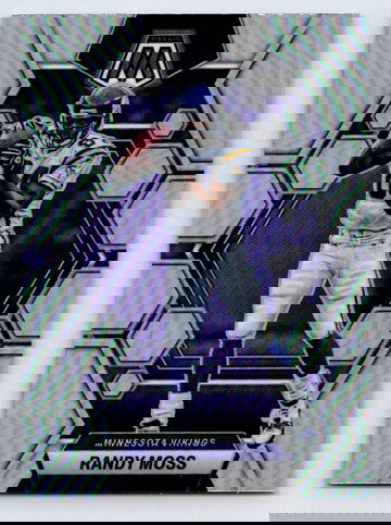 2023 Panini Mosaic RANDY MOSS #155 Silver Prizm