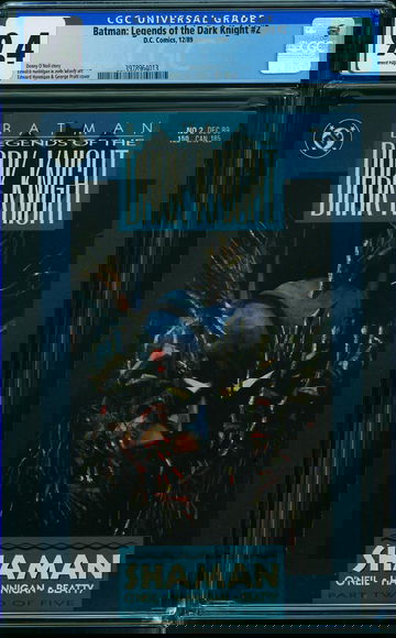 BATMAN: LEGENDS OF THE DARK KNIGHT #2, CGC 9.4 NM