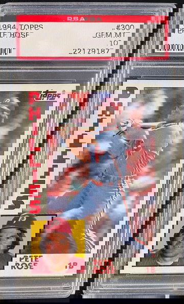 1984 Topps Pete Rose PSA 10 #300