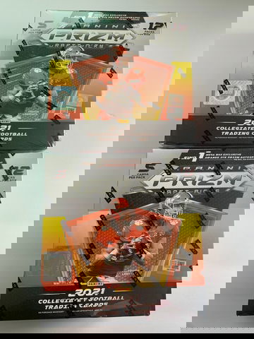 2021 Panini Prizm Draft Picks Football mega box lot of 2