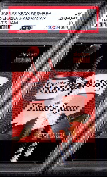 Anfernee Hardaway 1998 Skybox Premium That's Jam PSA 10