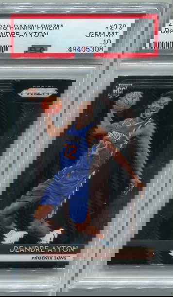 2018 Panini Prizm DeAndre Ayton PSA 10