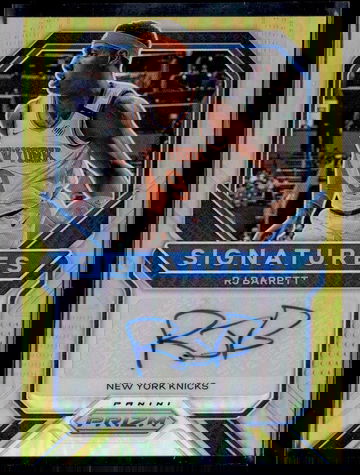 2020 Panini Prizm Signatures RJ Barrett #SI-RJB Auto /10