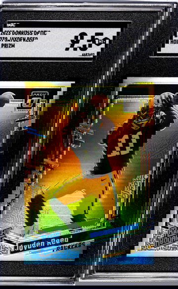 2023 Donruss Optic #239 Jayden Reed Holo Prizm SGC 9.5