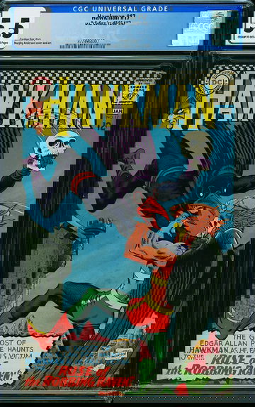 HAWKMAN #17, CGC 5.5 FN-