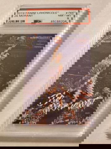 Ja Morant 2019 Chronicles Luminance #165 PSA 8 
