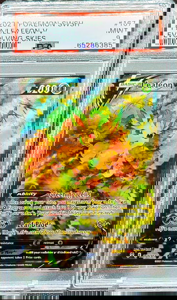 2021Pokemon SWSH / FA/ Leafeon V / Evolving Skies ALT ART