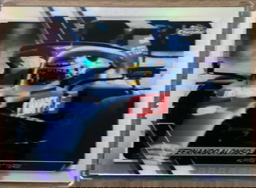 2021 Topps Chrome Fernando Alonso Variation