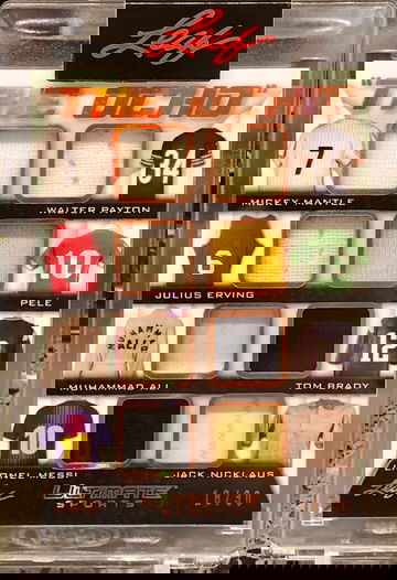 2 Card Lot - 2021 Leaf Ultimate Sports - The Ocho /30 & Memorabilia 8 /30