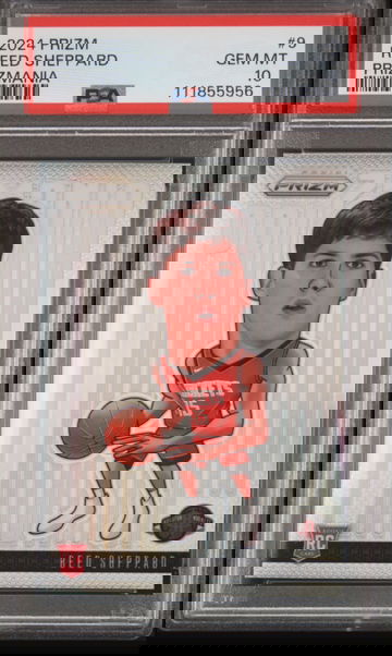 2024 Prizm Reed Sheppard Prizmania Rookie Card PSA 10 Case Hit