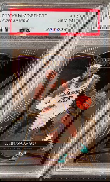 2019-20 Select Premier Lebron James PSA 10