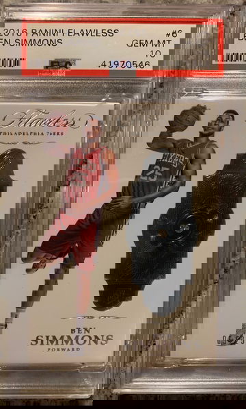 Ben Simmons PSA 10 Flawless RC Rookie #/25